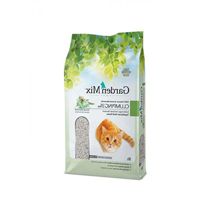 10 L Kalın Bentonit Parfümsüz Kedi Kumu