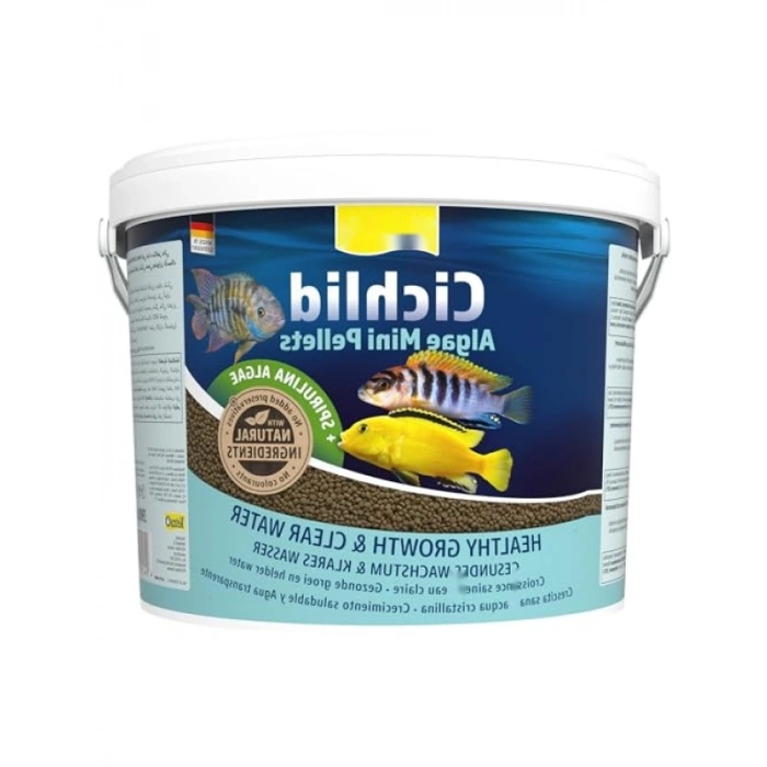 10 Litre Kapasiteli Cichlid Yem Ürünü