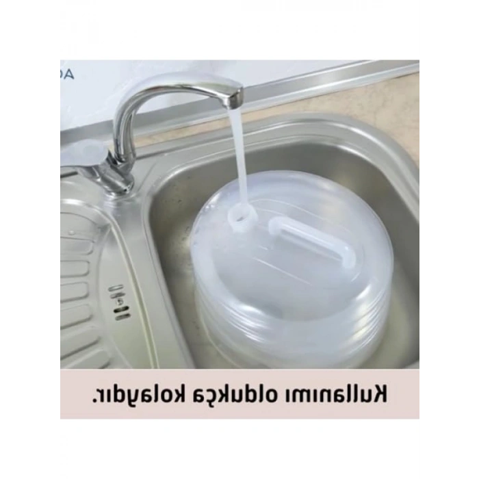10 Litre Kapasiteye Sahip Katlanabilir Su Bidonu