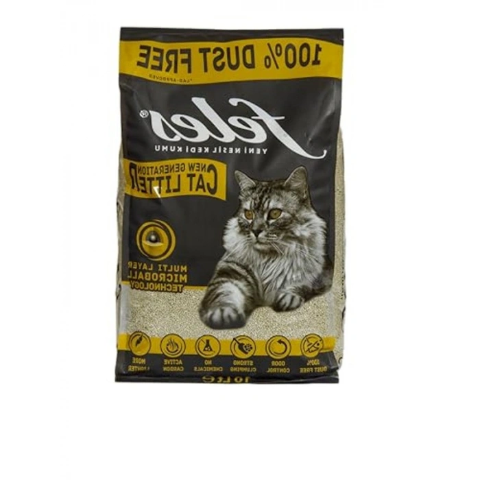 10 LT 4 Adet Tozsuz Kedi Kumu Poşeti