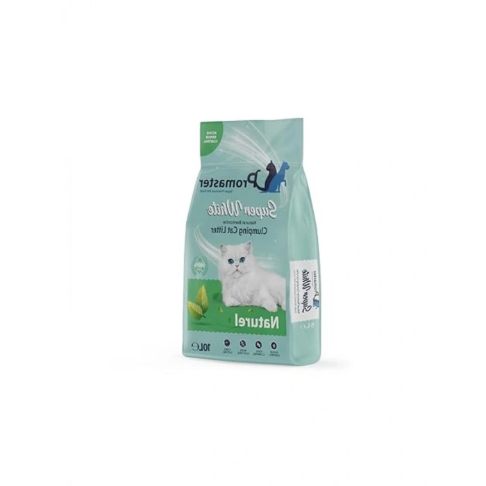 10 LT Doğal Bentonit Topaklanan Kedi Kumu - Kokusuz