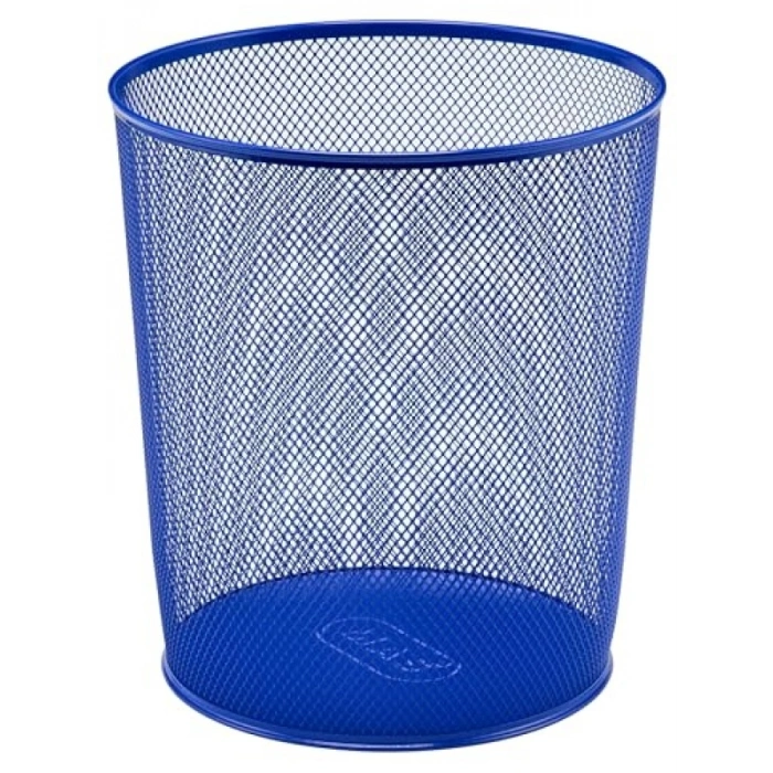 10 lt Metal Perforeli Çöp Kovası, Lacivert