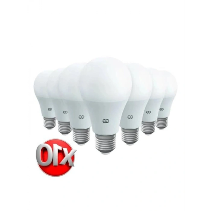 10lu Gün Işığı LED Ampul, 9W E27 Enerji Tasarruflu