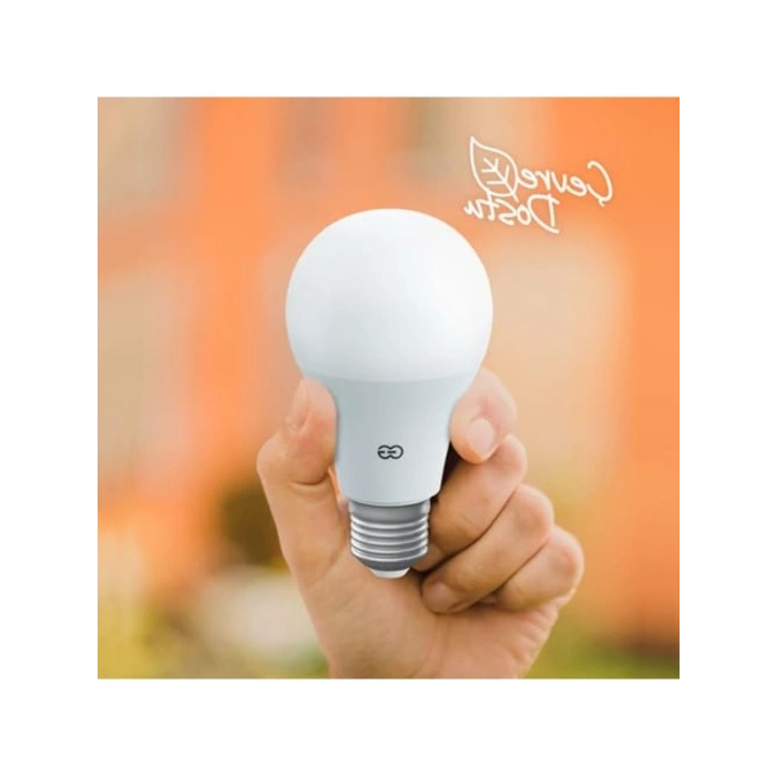 10lu Gün Işığı LED Ampul, 9W E27 Enerji Tasarruflu