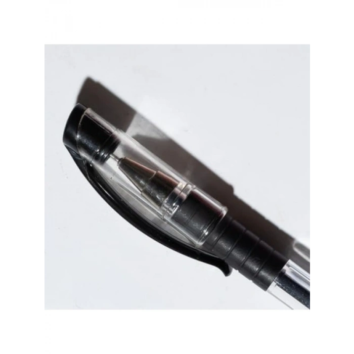 10lu İğne Uç Tükenmez Kalem Seti - Siyah, 0.7 mm