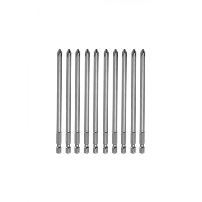 10lu Mıknatıslı Yıldız PH2 Bits Uç Seti