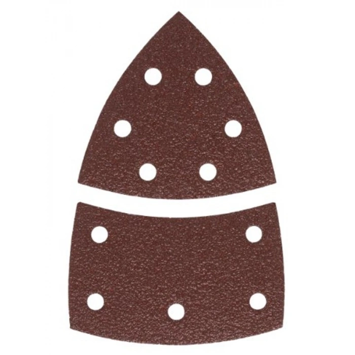 10lu Multi Zımpara Kağıdı, 102 x 62/93 mm Boyutunda