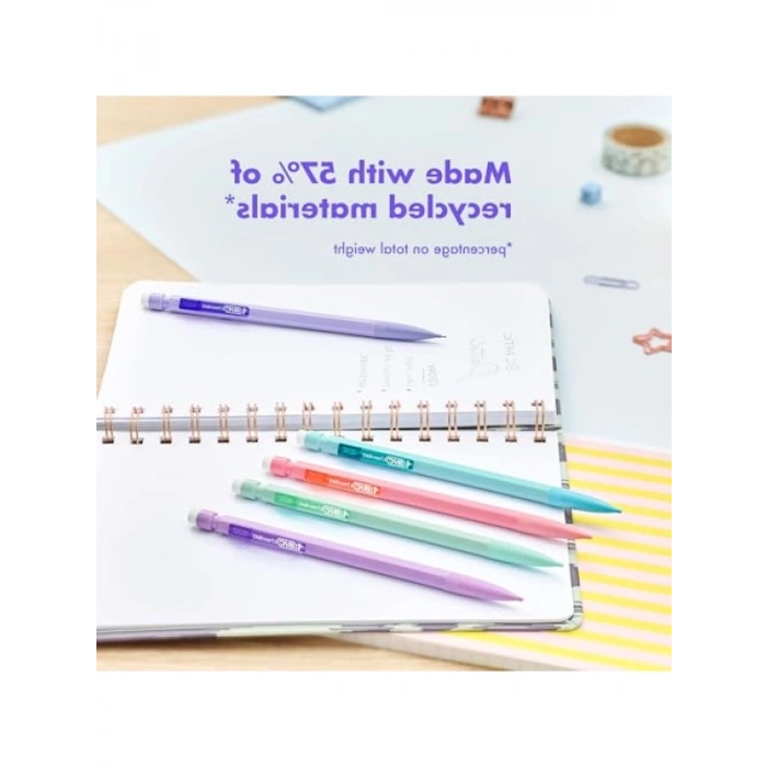 10lu Pastel Renkli Versatil Kalem, 0.7 Uç, Kolay Silinir