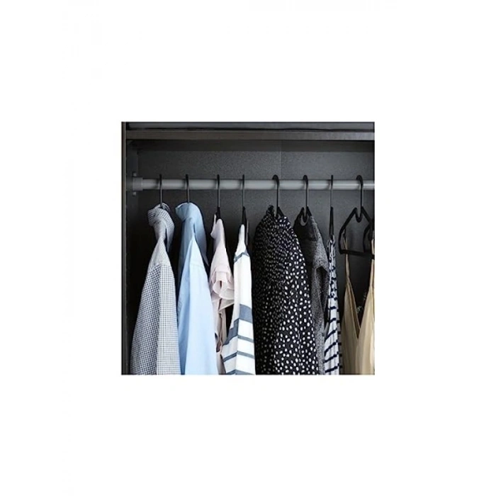 10lu Plastik Elbise, Gömlek ve Tişört Askısı Seti