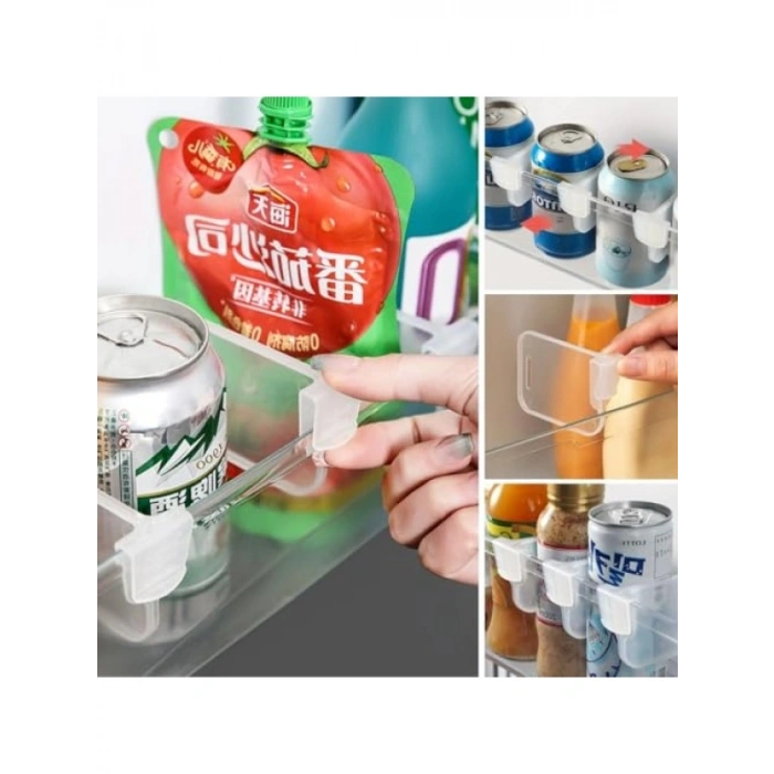 10lu Şeffaf Buzdolabı Düzenleyici Seti