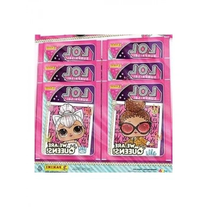 10lu Sticker Koleksiyonu, LOL Surprise! Eğlenceli Parti Malzemesi