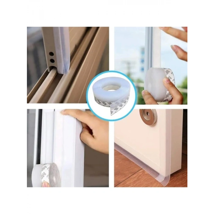 10 Metre Kendinden Yapışkanlı Kapı ve Pencere İzolasyon Bandı