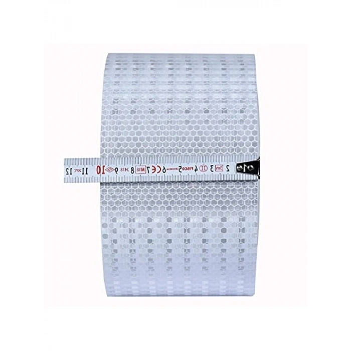 10 Metre Reflektif Fosforlu Şerit Bant - Güvenli İkaz