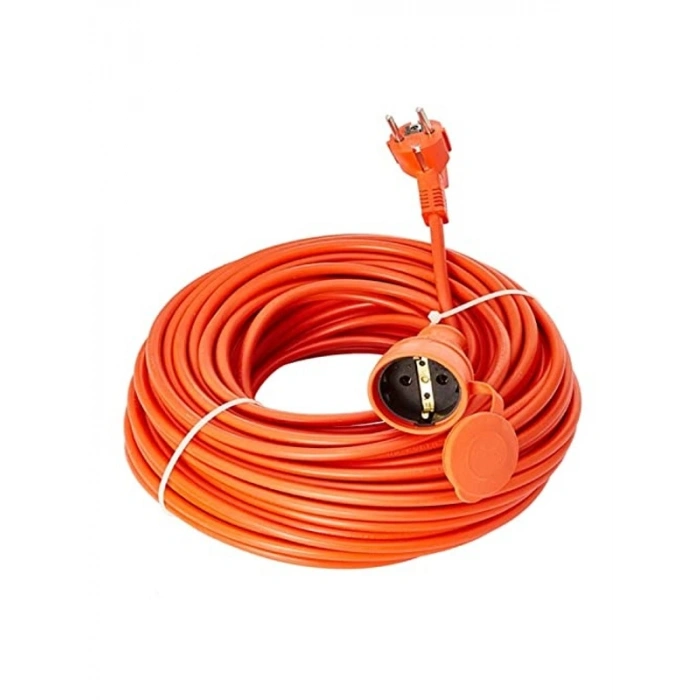 10 Metre Uzatma Kablosu 3x1.5 mm Turuncu Renk