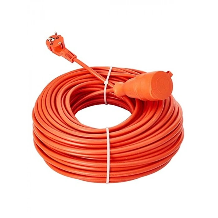10 Metre Uzatma Kablosu 3x1.5 mm Turuncu Renk