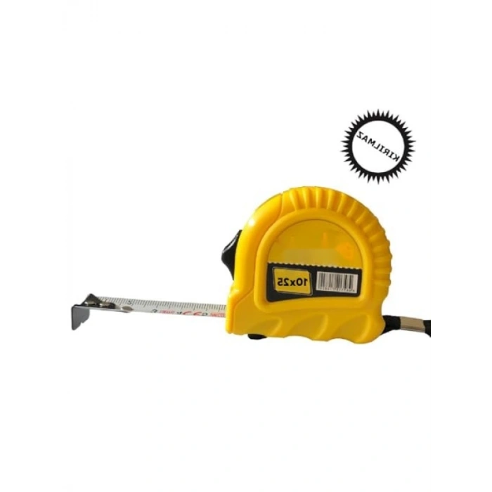 10 Metre Uzunluğunda Bükülebilir Metal Ölçüm Şeridi