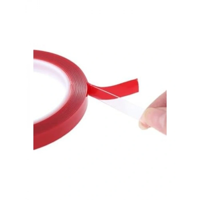 10 mm X 5 m Çift Taraflı Akrilik Bant