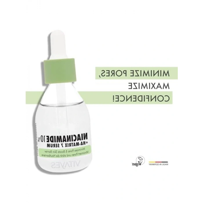 %10 Niacinamide ve Hyalüronik Asit Serum 30 ML