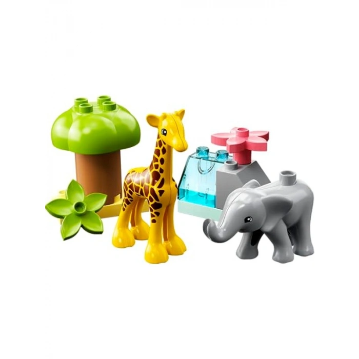 10 Parça Vahşi Afrika Hayvanları Seti, LEGO DUPLO