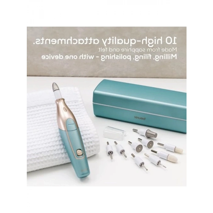 10 Parçalı Manikür ve Pedikür Seti - Kablosuz Kullanım