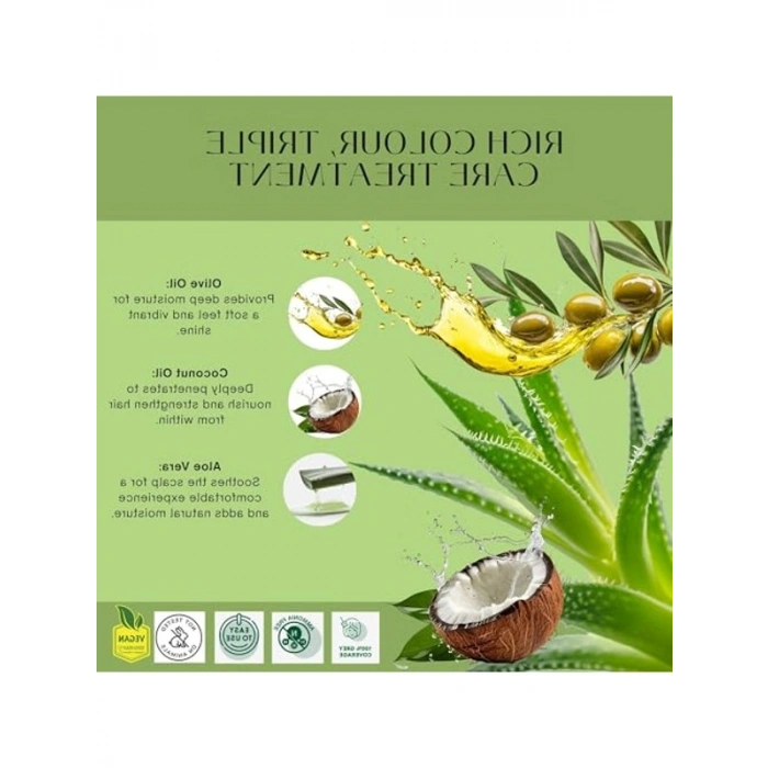 1.0 Siyah Amonyaksız Saç Boyası, Maxx Deluxe