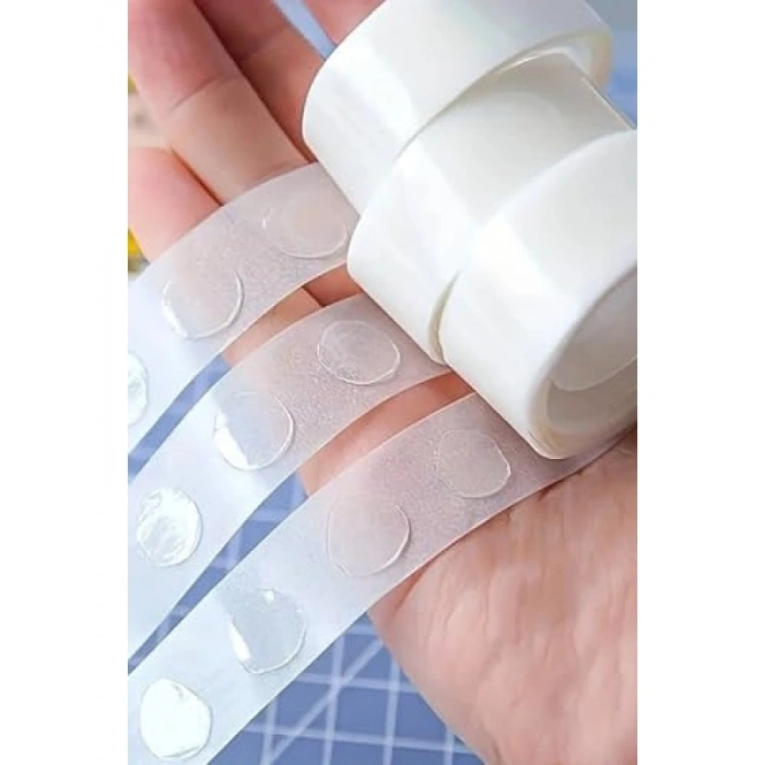 100 Adet Çift Taraflı Balon Yapıştırma Bandı