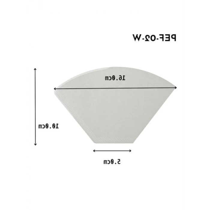 100 Adet Hario Pegasus 02 Dripper Filtresi