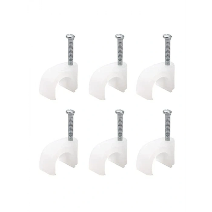 100 ADET Kablo Tutucusu Kroşe - 1 Numara 4X6 MM