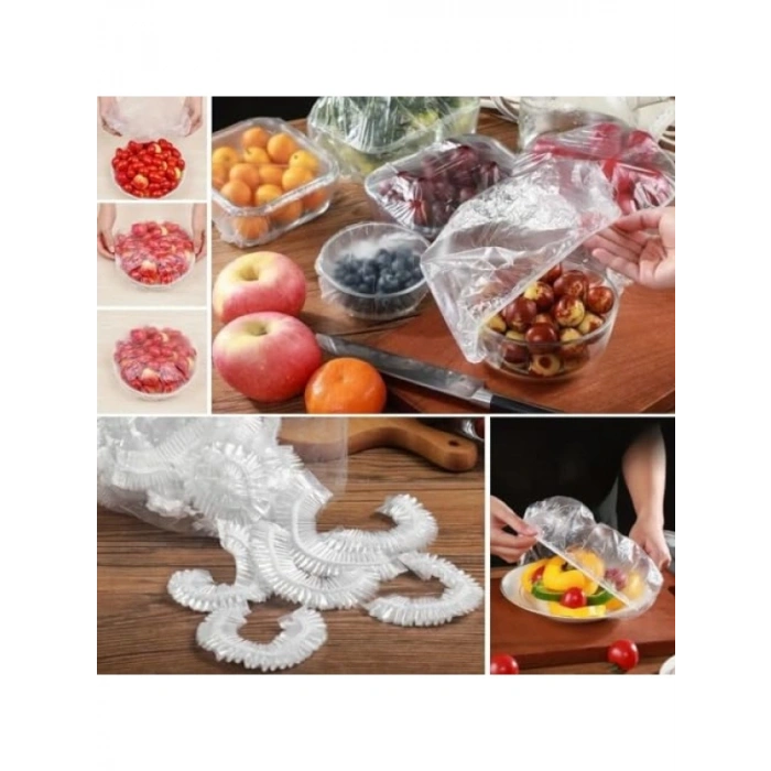 100 Adet Tazeliği Koruyan Çok Amaçlı Kullan At Tabak Bonesi