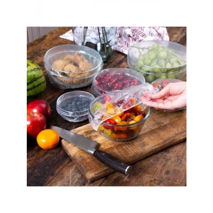 100 Adet Tazeliği Koruyan Çok Amaçlı Kullan At Tabak Bonesi