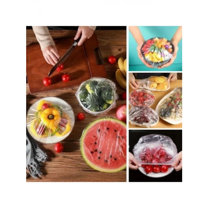 100 Adet Tazeliği Koruyan Çok Amaçlı Kullan At Tabak Bonesi