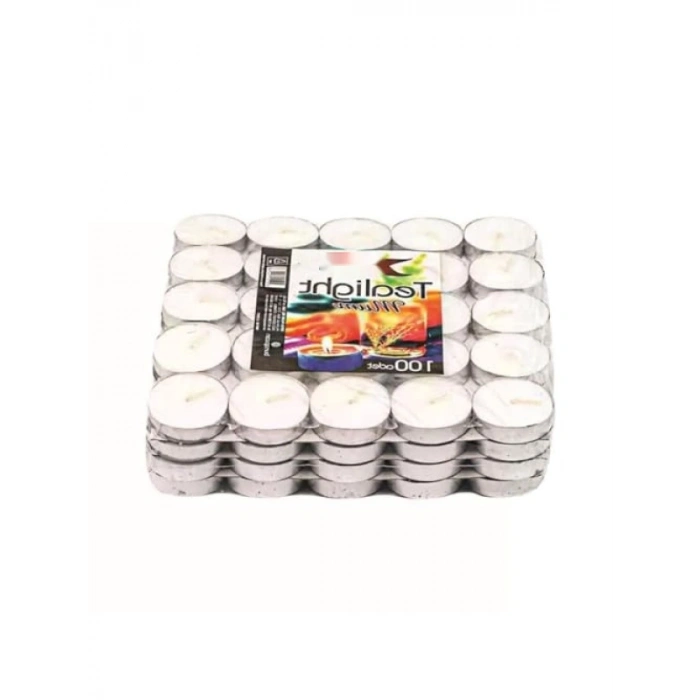100 Adet Tealight Mum