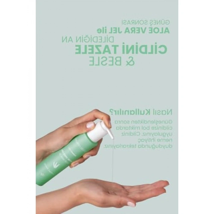%100 Doğal Aloe Vera Jel - 100 ml