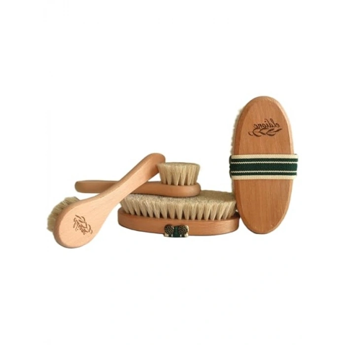 %100 Doğal At Kılı Cilt Bakım Seti - 4 Parça