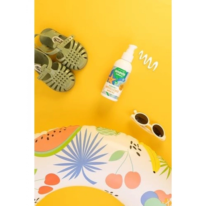 %100 Doğal Çocuk Güneş Losyonu - Bitkisel, Vegan, SPF 50+