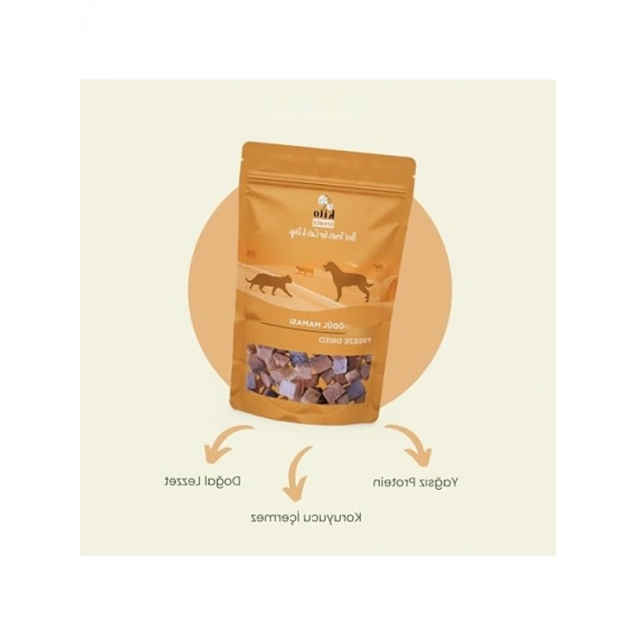%100 Doğal Glutensiz Somon Köpek Ödül Maması 30 Gr