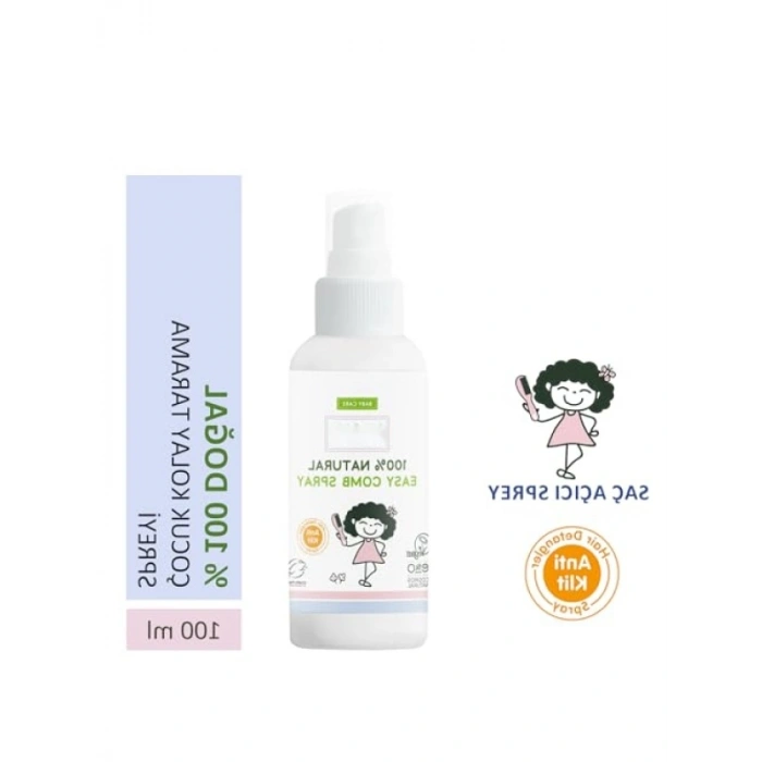 %100 Doğal Kolay Tarama Spreyi - Çocuklar için