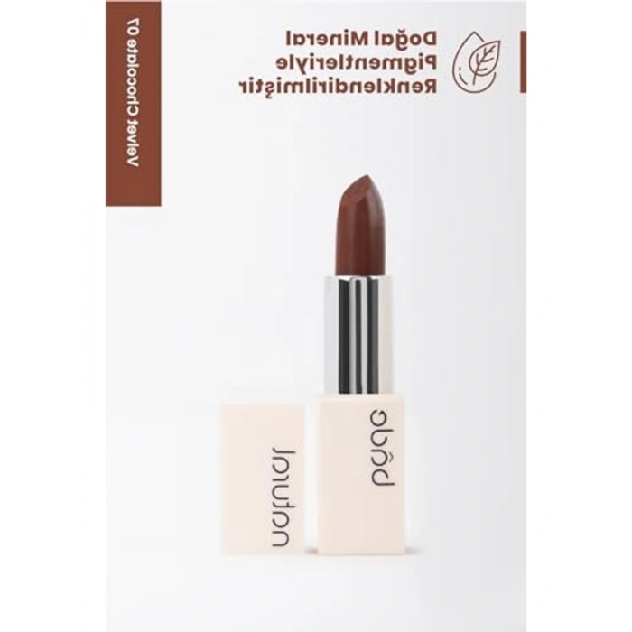 %100 doğal nemlendirici ruj, Velvet Chocolate 07