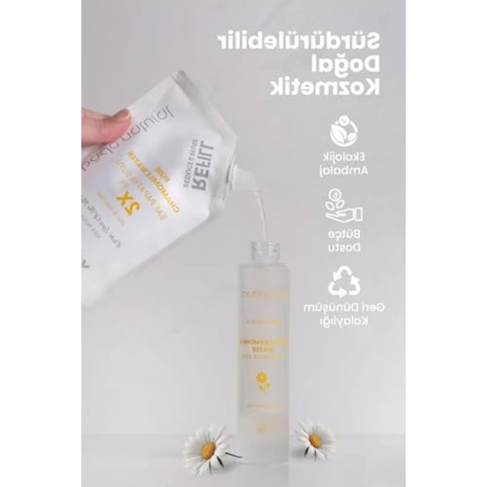 100% Doğal Papatya Suyu Saç Toniği Refill Paket 200 ml