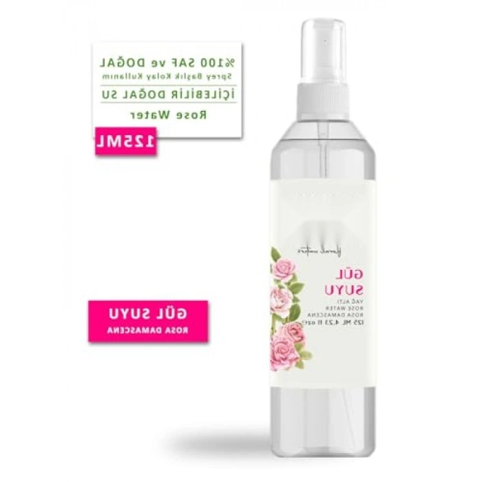 %100 Doğal Saf Gül Suyu 125 ml - Tonik