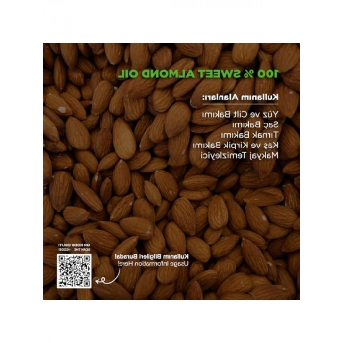 %100 Doğal Tatlı Badem Yağı 100 ml