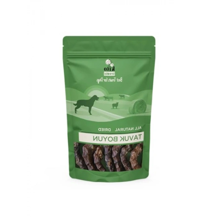 %100 Doğal Tavuk Boyun Çiğnemelik, Glutensiz, 100 g