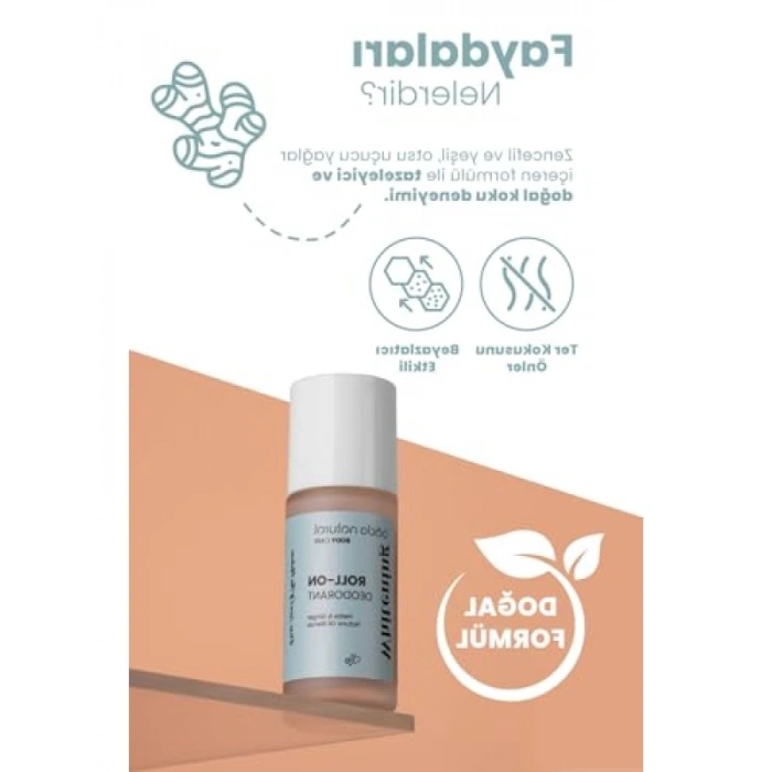 %100 Doğal ve Vegan Koltuk Altı Deodorant 50 ml