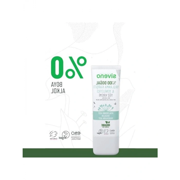 %100 Doğal Yaşlanma Karşıtı Yüz Kremi 30 ml