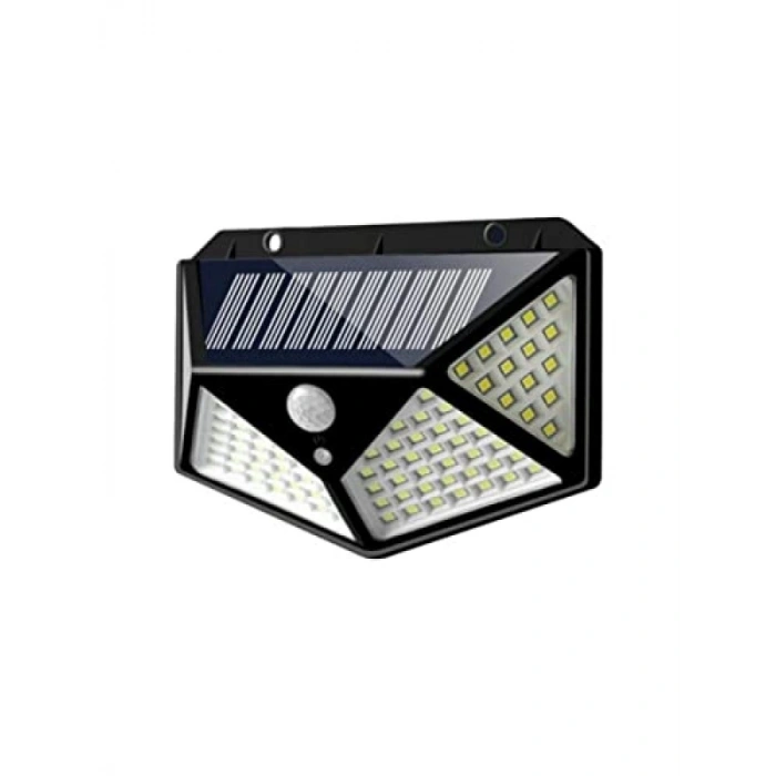 100 LED Dış Mekan Solar Aydınlatma - Fotoselli ve Hareket Sensörlü
