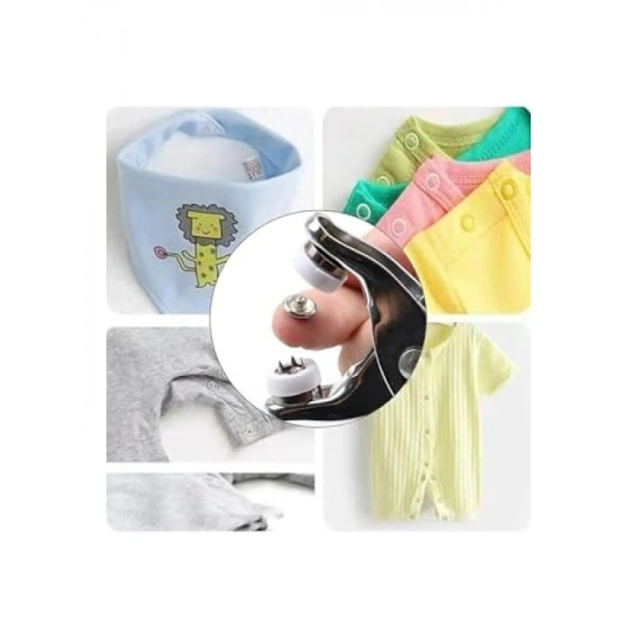 100lü Çıt Çıt Takma Seti ile Pratik Dikiş Çözümleri