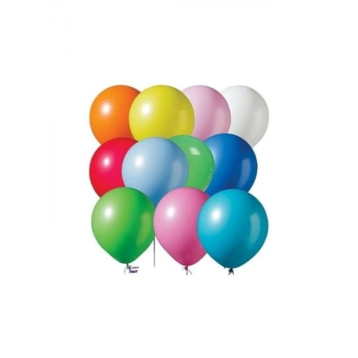 100lü Karışık Renkli Balon Seti - Parti ve Eğlence İçin