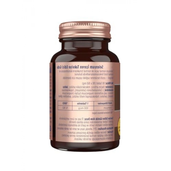 100 mcg Selenyum Takviyeli 90 Tablet