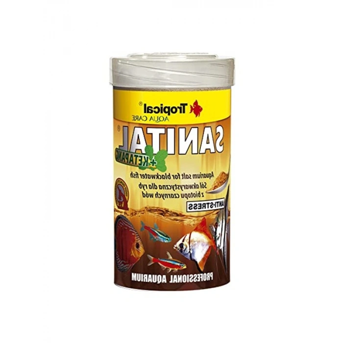 100 ml Akvaryum Tuzu, Sanital +Ketapang Formül