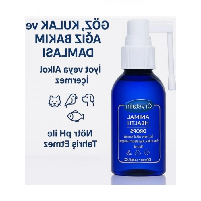 100 ml Göz Kulak Ağız Bakım Solüsyonu, Evcil Hayvan Sağlığı